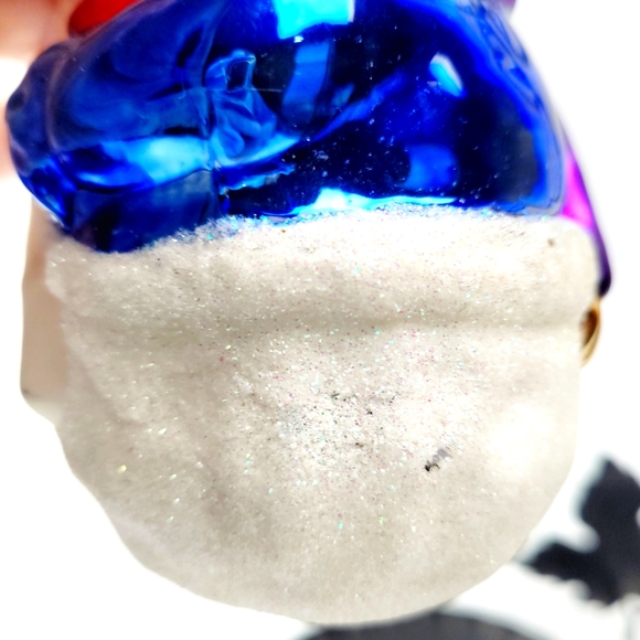 Glass 6" Snowman Ornament - Picture 4 of 4